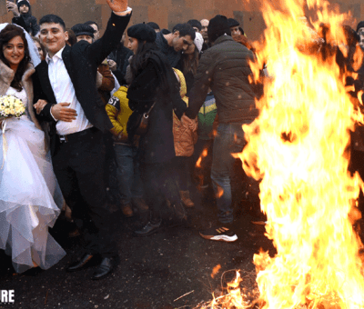 Տյառնընդառաջ, Տըրընդեզ, նորապսակներ