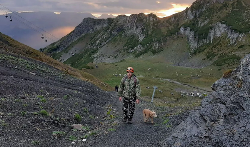 Փրկարարը՝ սոչիամերձ լեռներում