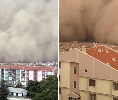 Ավազամրրիկ՝ Անկարայում