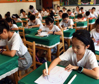 դպրոց, աշակերտ, Չինաստան