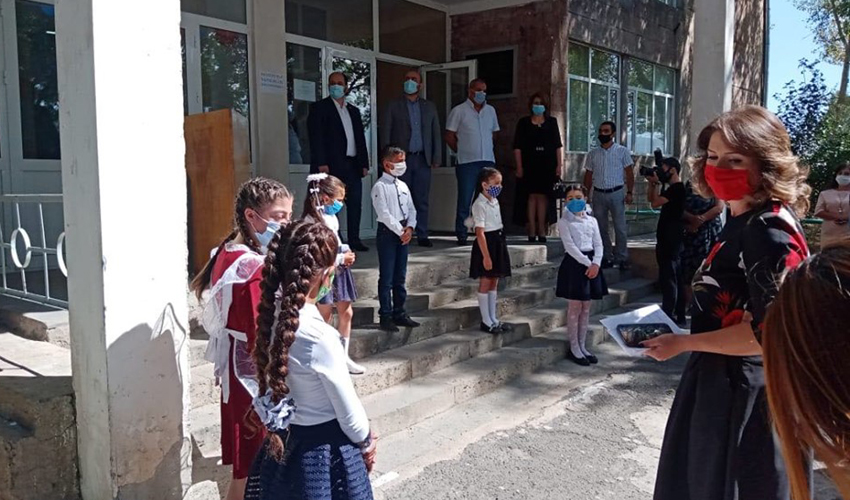 Մանկապարտեզի բացում, Արագածոտնի մարզ