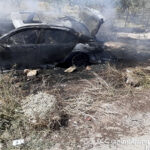 Այրված մեքենա, ավտովթար