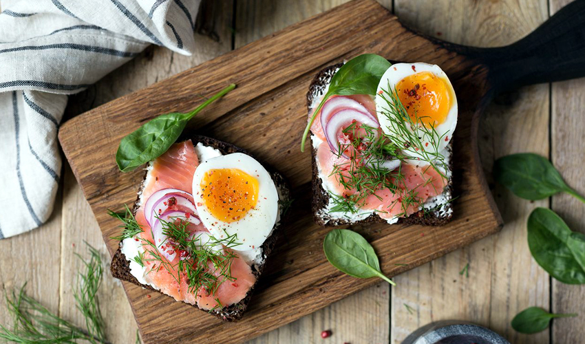 Նախաճաշ՝ ձկով եւ ձվով