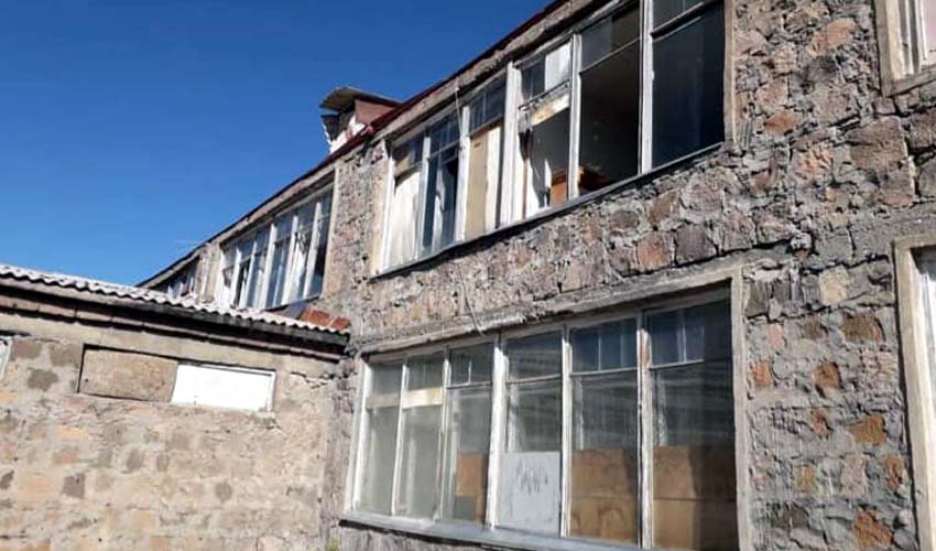 ԱԹՍ-ից տուժած դպրոց Գեղարքունիքի մարզում