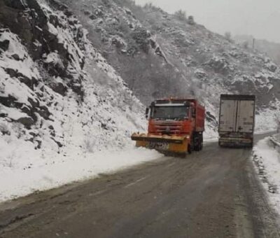 Ձյուն, ճանապարհ