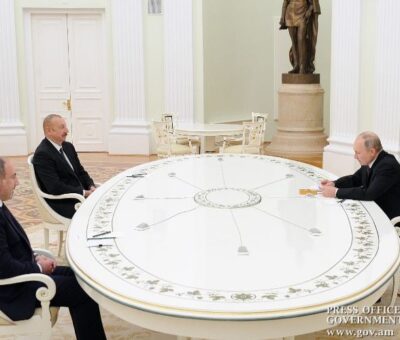 Փաշինյան, Ալիեւ, Պուտին. 11.01.2021, Մոսկվա