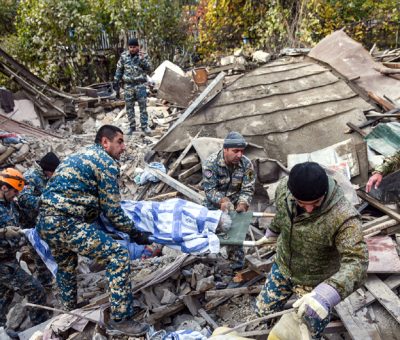 Արցախի փրկարարները պատերազմի ժամանակ