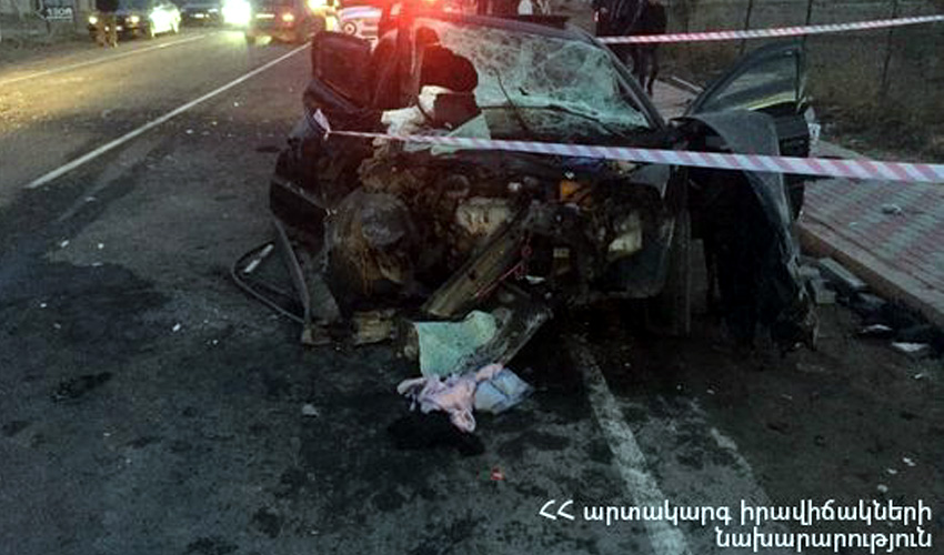 Ավտովթար Լիճք գյուղի մոտ