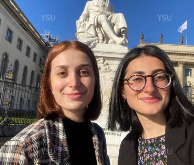 Աննա Թադևոսյանն ու Տաթևիկ Հարությունյանը