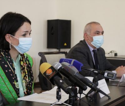 ԿԳՄՍ նախարարի տեղակալ Ժաննա Անդրեասյանն ու ԳԹԿ տնօրենի տեղակալ Կարո Նասիբյանը