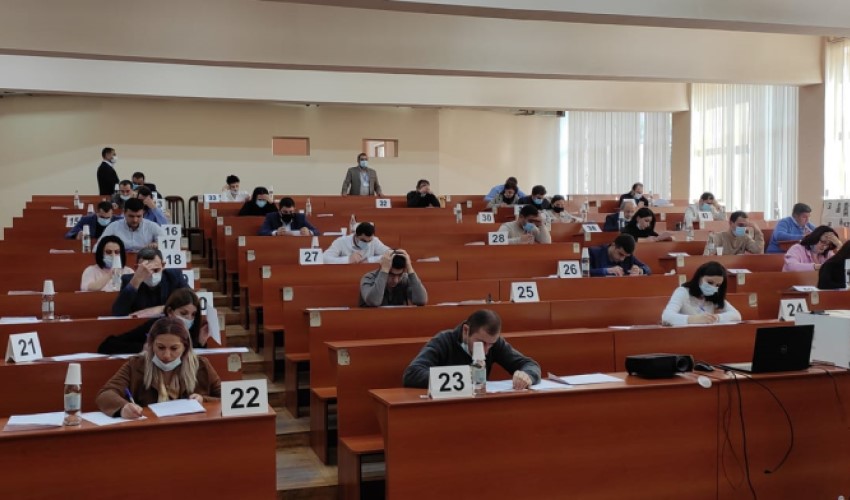 Դատավորների թեկնածուները քննություն են հանձնում