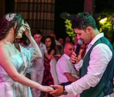 Վլադիմիր Արզումանյանն ու Աննա Հարությունյանը