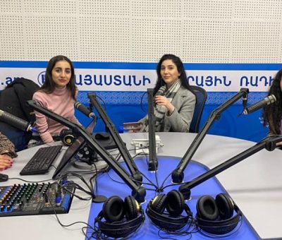 ԱրՊՀ-ի ուսանողների պրակտիկան Հանրային ռադիոյում
