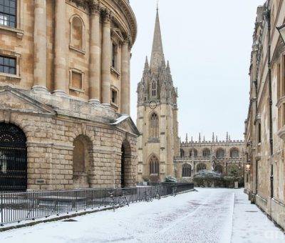 Օքսֆորդի համալսարանը ձմռանը