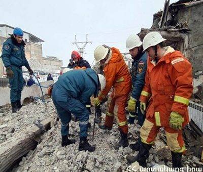 Պայթյուն Երևանի Արին Բերդի փողոցոմ