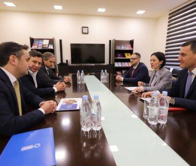 Ժաննա Անդրեասյանն ընդունել է «Կորպորասիոն Ամերիկա» ընկերության գործադիր տնօրեն Մարտին Էռնեկյանին