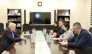 Ժաննա Անդրեասյանն ընդունել է Սերգեյ Կոպիրկինին