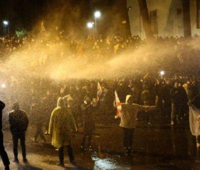 Բողոքի ակցիա Թբիլիսիում (7 մարտի, 2023)