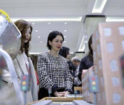 Ժաննա Անդրեսայանը Հայկական համադպրոցական գիտության 3-րդ փառատոնի եզրափակիչ փուլի ժամանակ