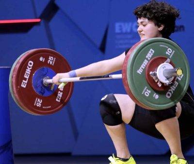 Ծանրամարտիկ Էմմա Պողոսյանը Երևանում ընթացող Եվրոպայի առաջնությունում