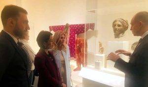 Ժաննա Անդրեասյանն այցելել է Բրիտանական թանգարան