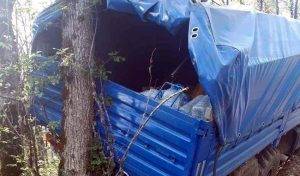 Դիրքեր սնունդ տանող զինվորական բեռնատար