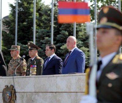 Սուրեն Պապիկյանը ներկա է գտնվել ՀՀ ՊՆ Վ. Սարգսյանի անվան ռազմական համալսարանի կազմավորման 29-րդ տարեդարձին նվիրված հանդիսավոր արարողությանը