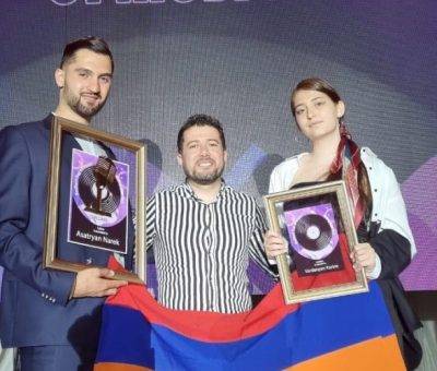Երգի միջազգային մրցույթում Նարեկ Ասատրյանն արժանացել է գլխավոր, Կարինե Վարդանյանը՝ 3-րդ մրցանակի