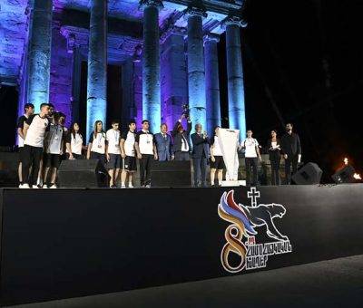 Համահայկական 8-րդ խաղերի փակման արարողությունը