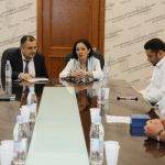 Նախարարն ընդունել է Համաշխարհային ուսանողական ամառային 31-րդ խաղերի մեդալակիր մարզիկներին