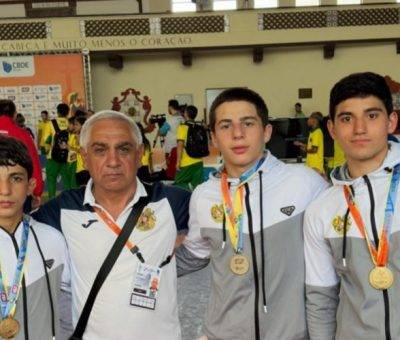 Հայ ըմբիշները դպրոցականների համաշխարհային խաղերում, Բրազիլիա