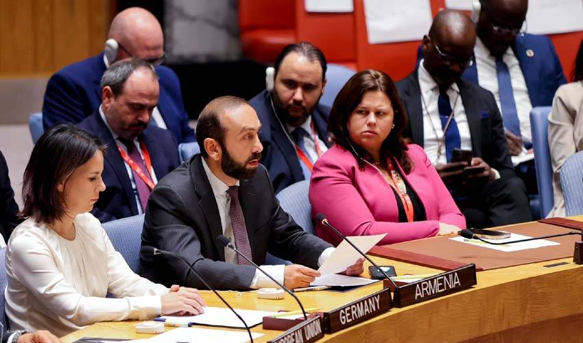 Արտգործնախարար Արարատ Միրզոյանի ելույթը ՄԱԿ-ի ԱԽ-ում