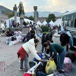 Արցախցի բռնի տեղահանվածները Գորիսում