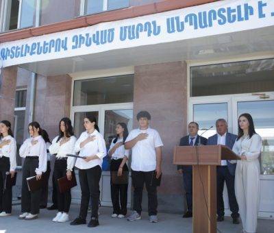 Կարեն Գիլոյանը մասնակցել է ԵՕՀՊՄ քոլեջի՝ սեպտեմբերի 1-ի միջոցառմանը