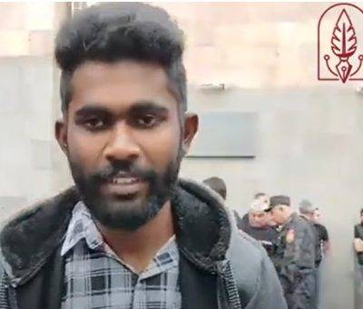 Հնդիկները՝ Երւանում անցկացվող հանրահավաքում