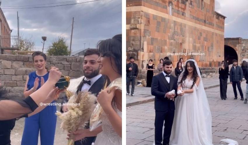 Ըմբշամարտիկ Վազգեն Թևանյանն ամուսնացել է