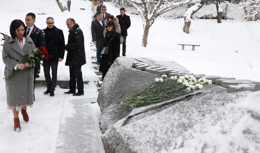 Ժաննա Անդրեասյանն այցելել է Սևակի ծննդավայր՝ Զանգակատուն