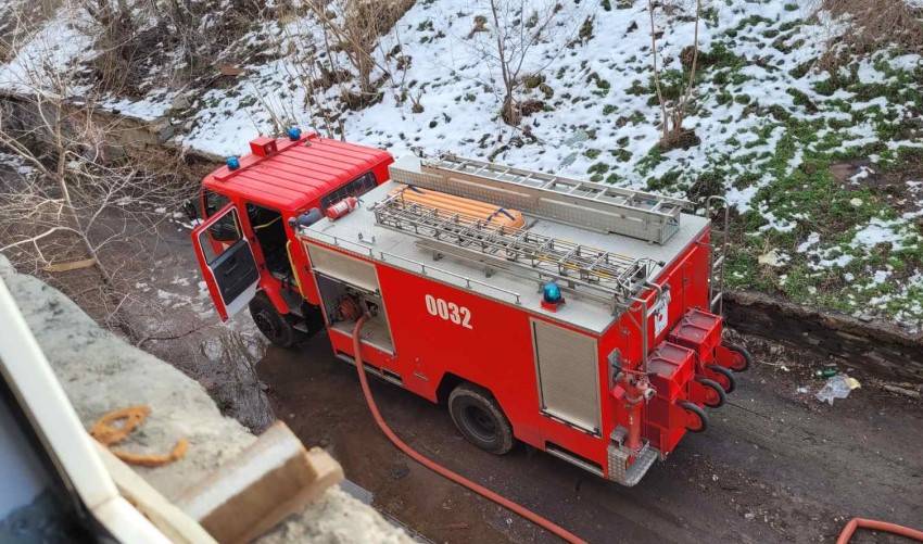 Հրշեջ ավտոմեքենա Վարդաշենում