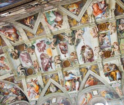 Միքելանջելո. Վատիկանի Սիքստիմյան կապելլայի առաստաղի նկարազարդումները