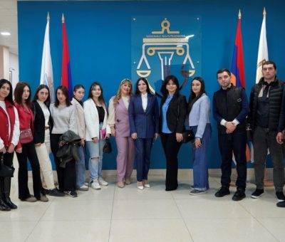 Հյուսիսային համալսարանի ուսանողներն այցելել են Փաստաբանների պալատ