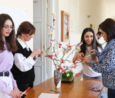 Սուրբ Հարության (Զատիկ) տոնի միջոցառում ԵՊՀ-ում