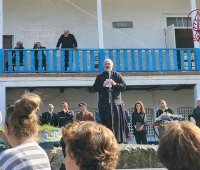 Բագրատ սրբազան Գալստանյանը Ոսկեպարում (13 ապրիլի, 2024)