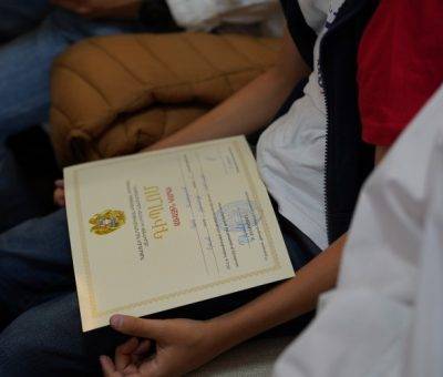 Պարգևատրվել են հանրապետական առարկայական օլիմպիադաների հաղթողները