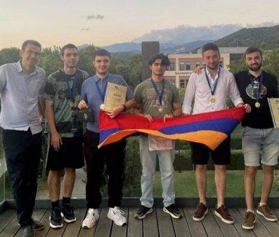 Հայ ուսանողները նվաճել են 4 ոսկե և 1 արծաթե մեդալ մաթեմատիկայի միջազգային օլիմպիադայում