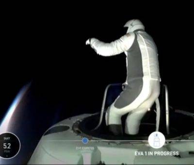 «SpaceX»–ը բաց տիեզերք է դուրս բերել առաջին մասնավոր անձին