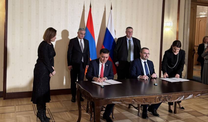 ՀՀ-ում Ռուս-Հայկական համալսարանի գործունեության պայմանների մասին համաձայնագիր է ստորագրվել