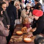 Ամանորի ուտեստների տոնավաճառ Երևանի Խաչքարերի պուրակում