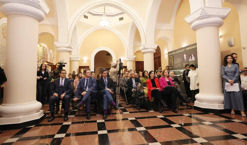 ԱՄՆ դեսպանատան արցախյան ծրագրի շնորհանդես՝ Մատենադարանում