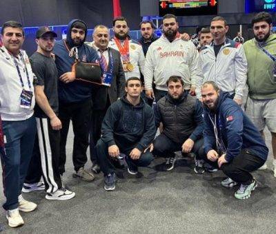 Հայաստանի ծանրամարտի հավաքականը Բահրեյնում