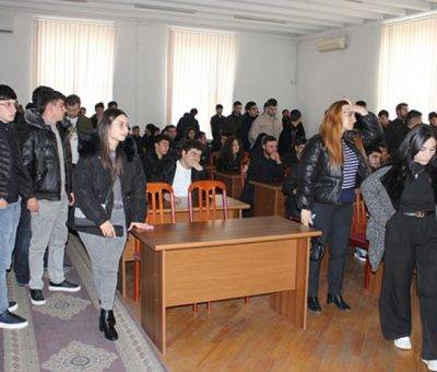 Հեռակայի նորեկ ուսանողները Հայաստանի ազգային ագրարային համալսարանում